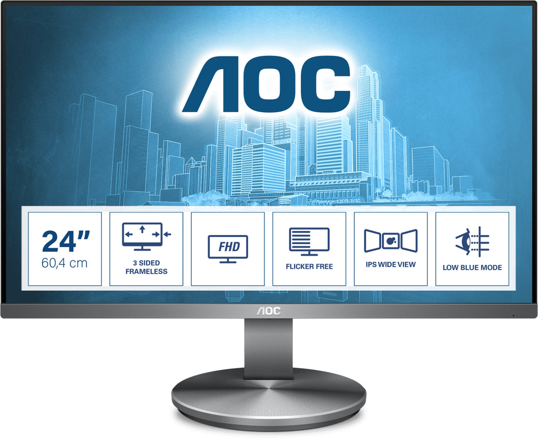 AOC I2490VXQ - LED monitor - Full HD (1080p) - 23.8