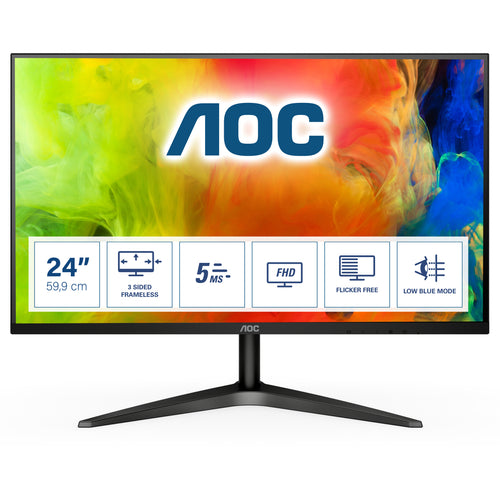 AOC 24B1H - LED monitor - Full HD (1080p) - 23.6