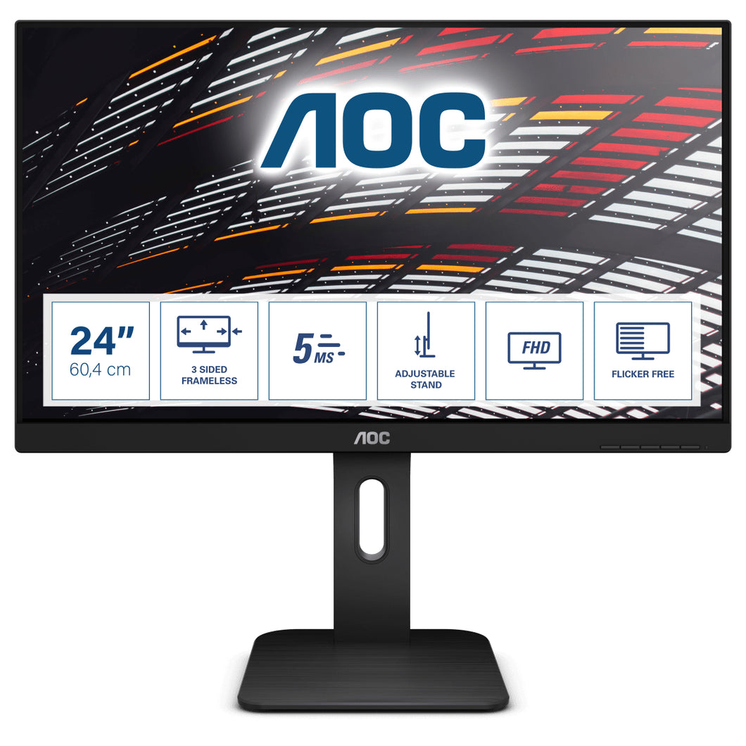 AOC 24P1 - LED monitor - Full HD (1080p) - 23.8