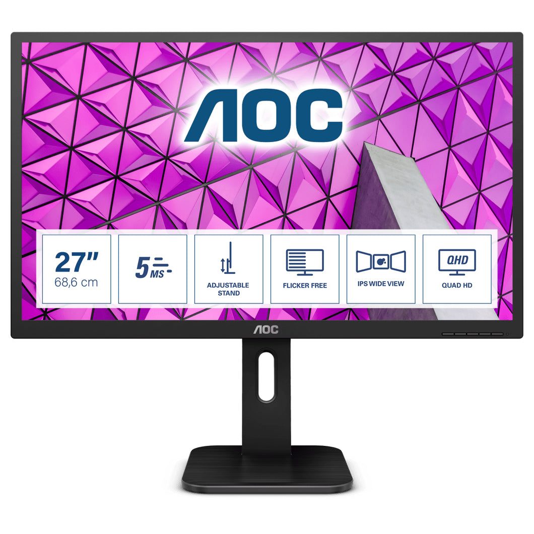 AOC Q27P1 - LED monitor - QHD - 27