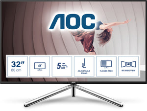 AOC U32U1 - LED monitor - 4K - 31.5"" - HDR