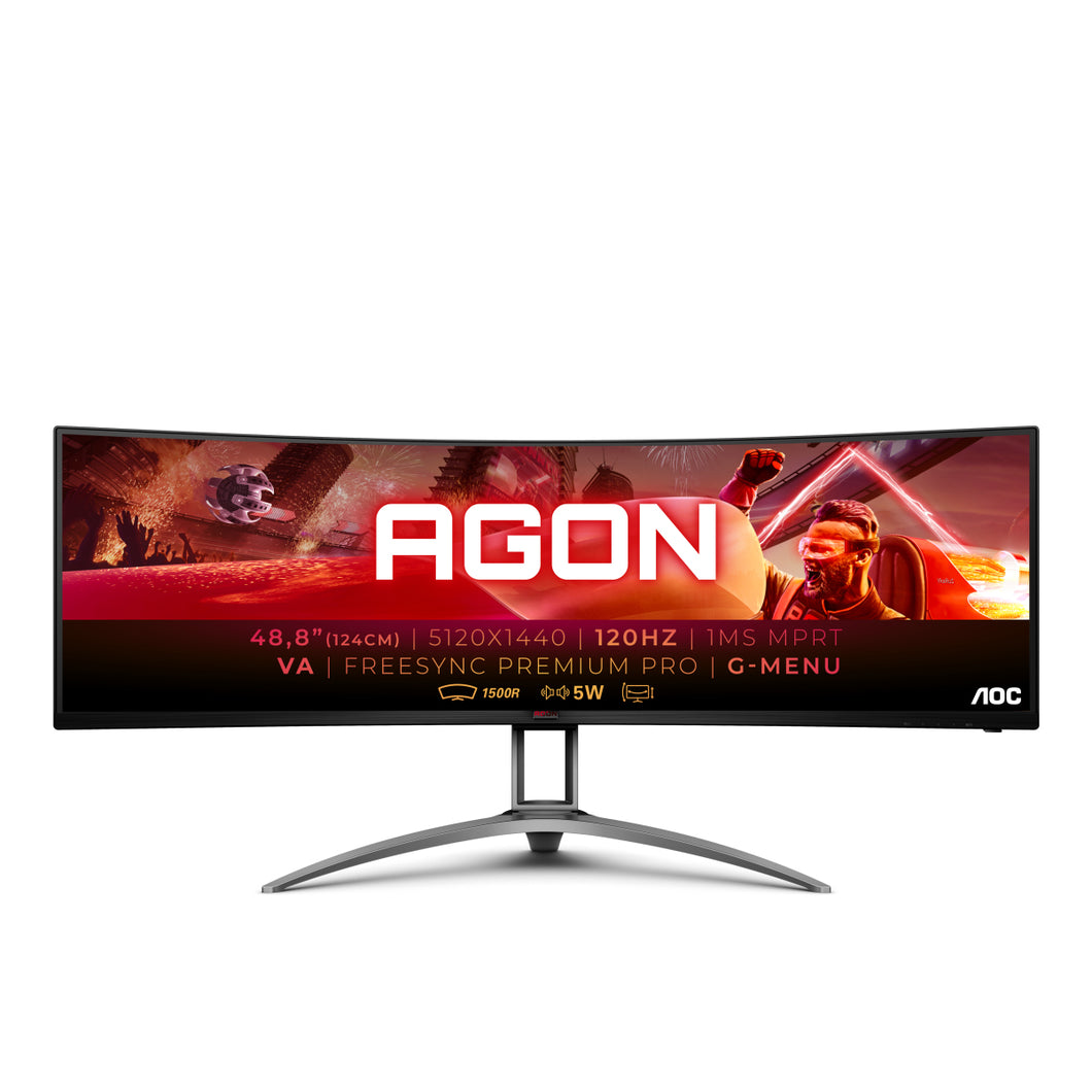 AOC Gaming AG493UCX - AGON Series - LED monitor - curved - 49