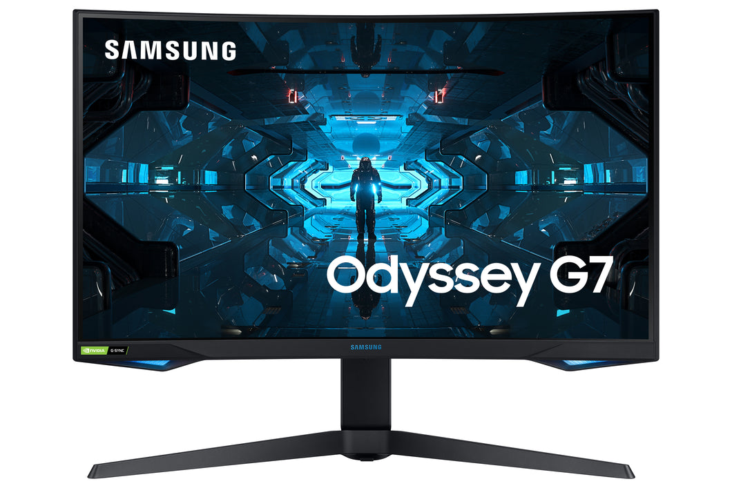 SAMSUNG Odyssey G7 C27G75TQSU - G75T Series - QLED monitor - curved - 27