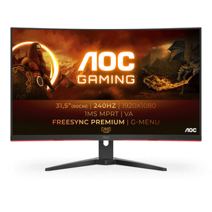 AOC Gaming C32G2ZE/BK - LED monitor - curved - Full HD (1080p) - 32