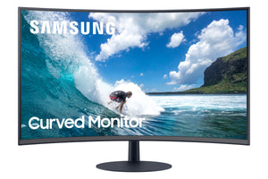 SAMSUNG C24T550FDU - T55 Series - LED monitor - curved - Full HD (1080p) - 24