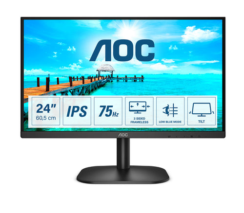 AOC 24B2XD - LED monitor - Full HD (1080p) - 24