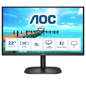 AOC 22B2H 54.6 cm (21.5"") Full HD WLED LCD Monitor - 16:9 - Black - 558.80 mm Class