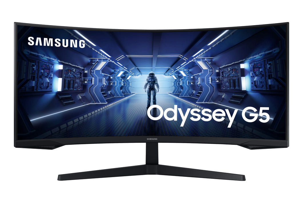 SAMSUNG Odyssey G5 C34G55TWWU - G55T Series - LED monitor - curved - 34