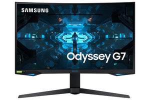 SAMSUNG Odyssey G7 C27G75TQSR - G75T Series - QLED monitor - curved - 27"" - HDR