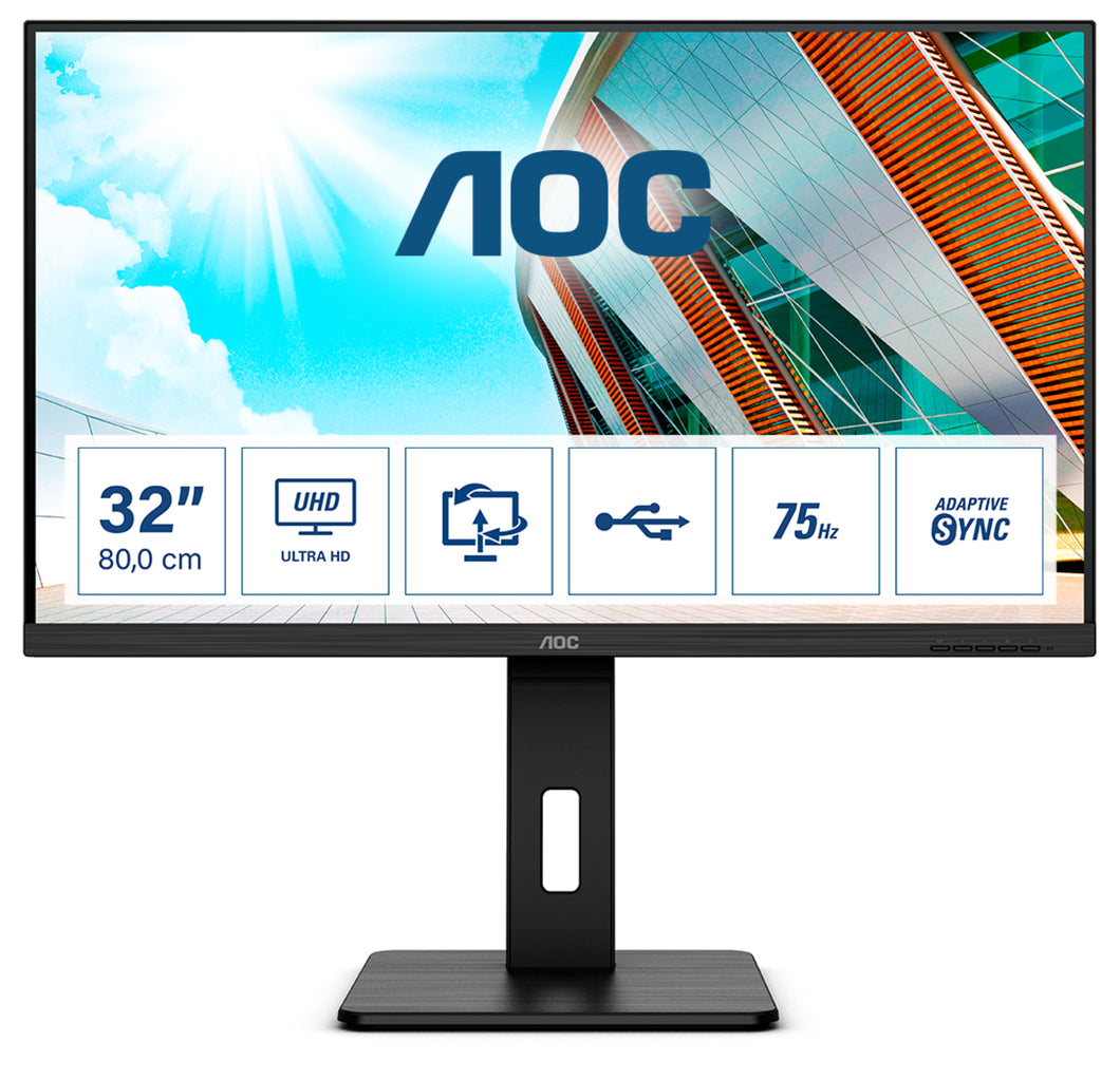 AOC U32P2 - LED monitor - 4K - 31.5