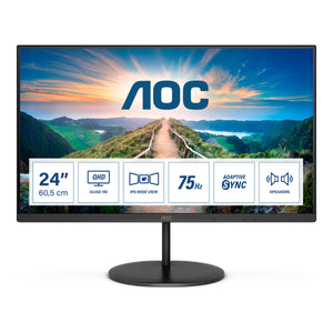 AOC Q24V4EA - LED monitor - QHD - 24