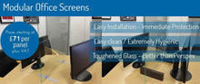 Load image into Gallery viewer, MODULAR GLASS SNEEZE SCREENS