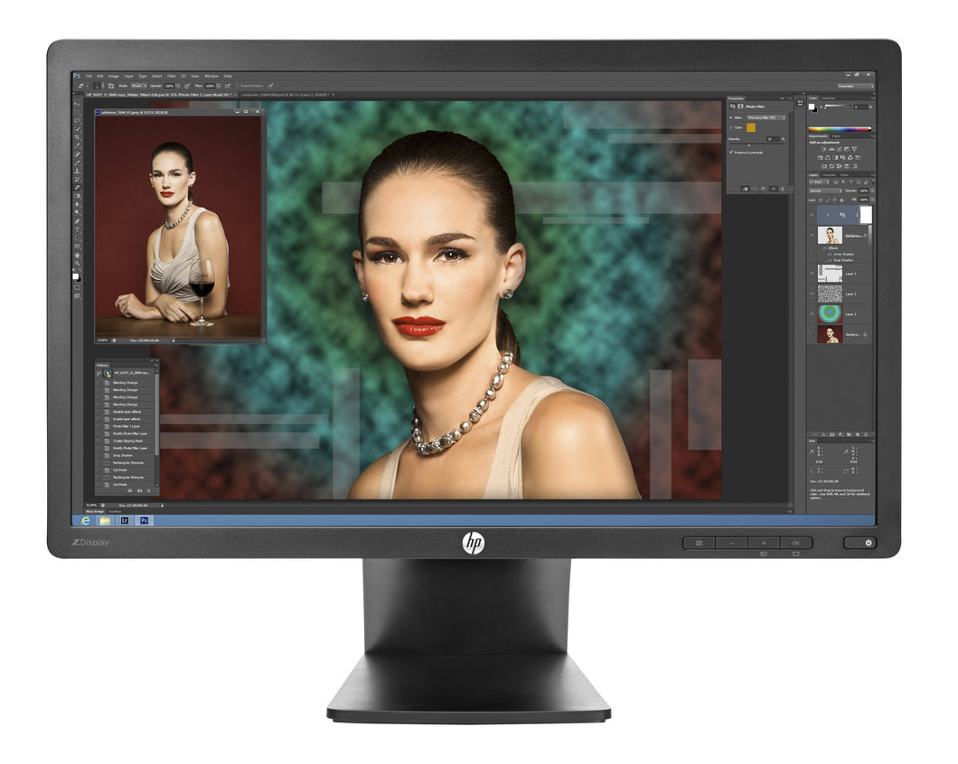 HP Z22i - LED monitor - Full HD (1080p) - 21.5